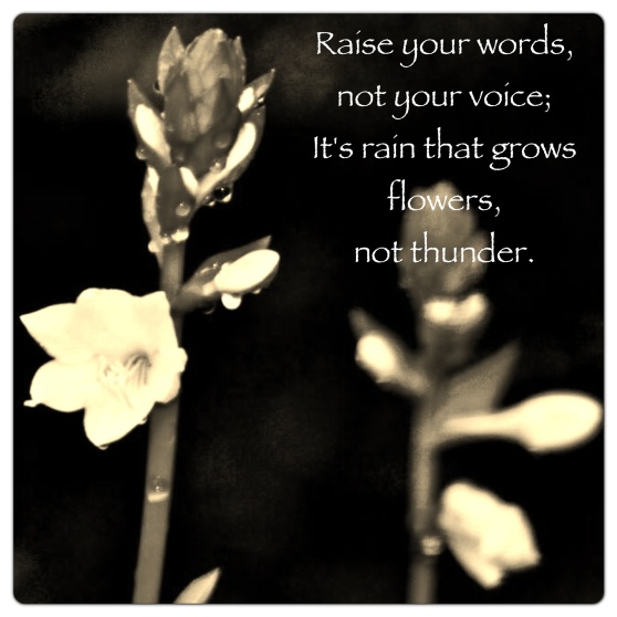 Raise Your Words...